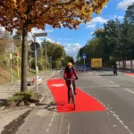 Bike Offenbach - Finale Markierungsarbeiten in der Seligenstädter Straße in der kommenden Woche