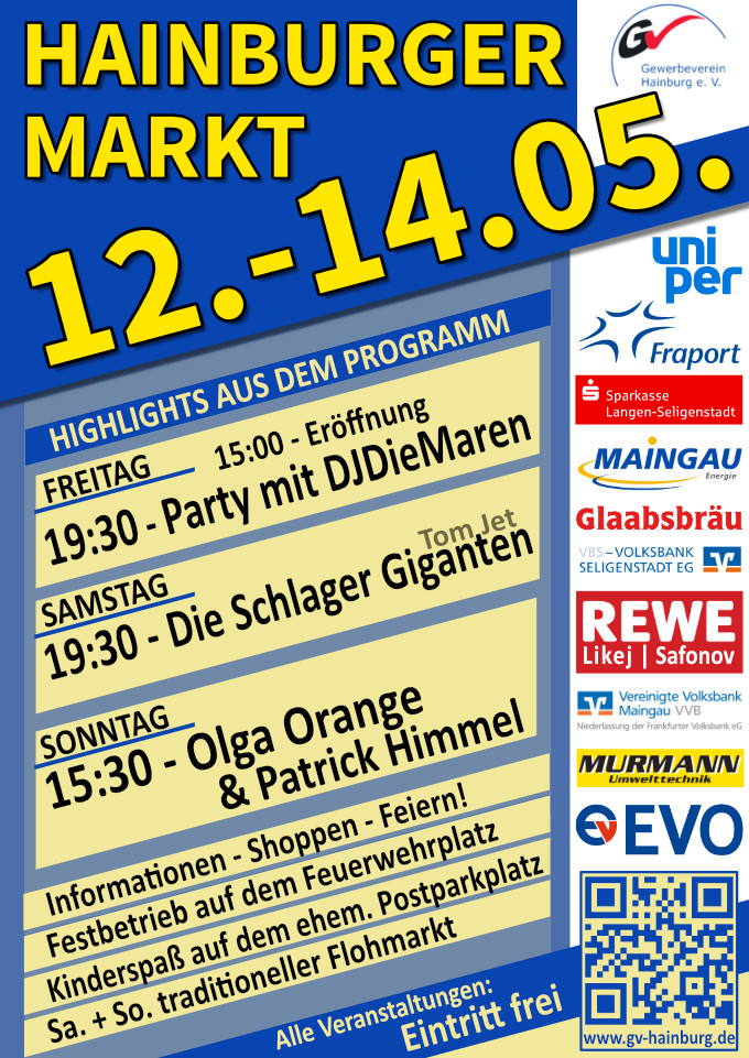 Der 42. Hainburger Markt vom 12. - 14. Mai 2023